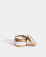 Japanese Citrus Gold Travel Candle Mini Candle Tins Brooklyn Candle Studio