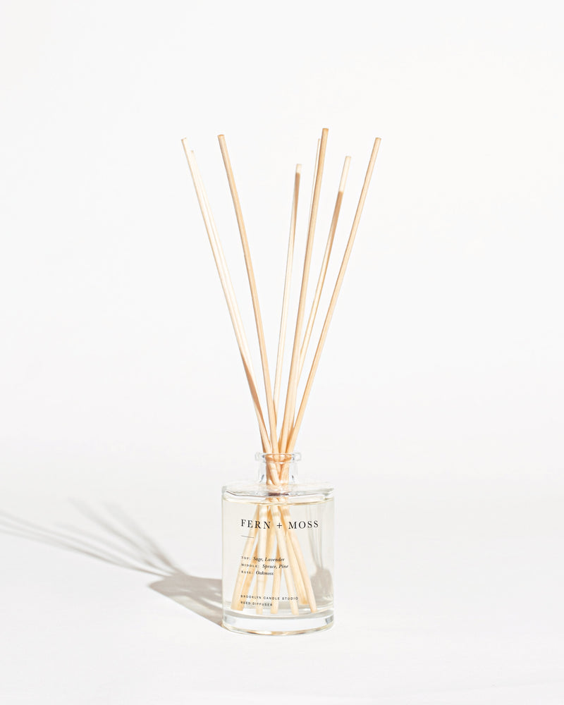 Fern + Moss Reed Diffuser Brooklyn Candle Studio