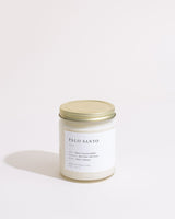 Palo Santo Candle Minimalist Brooklyn Candle Studio