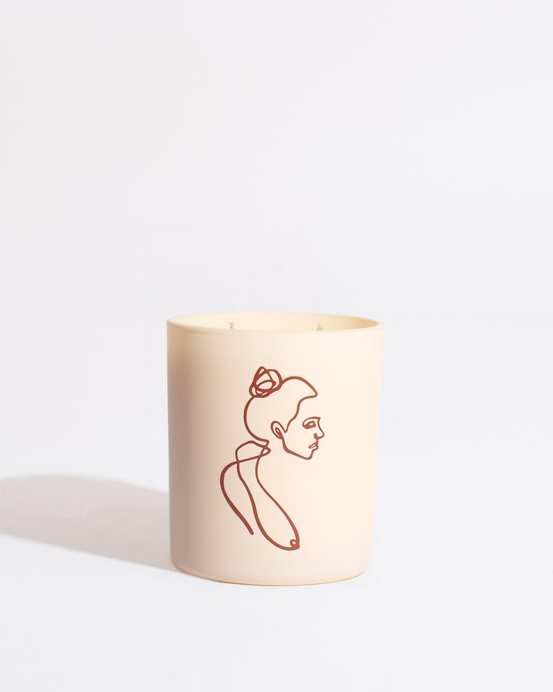 Saffron Bloom - Allison Kunath Artist Edition Candle Allison Kunath Brooklyn Candle Studio